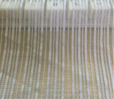 KS-RYM蕾絲面料布料   彈力條紋網布服裝布料    鏤空網紗豎條時尚氨綸網 細節-3